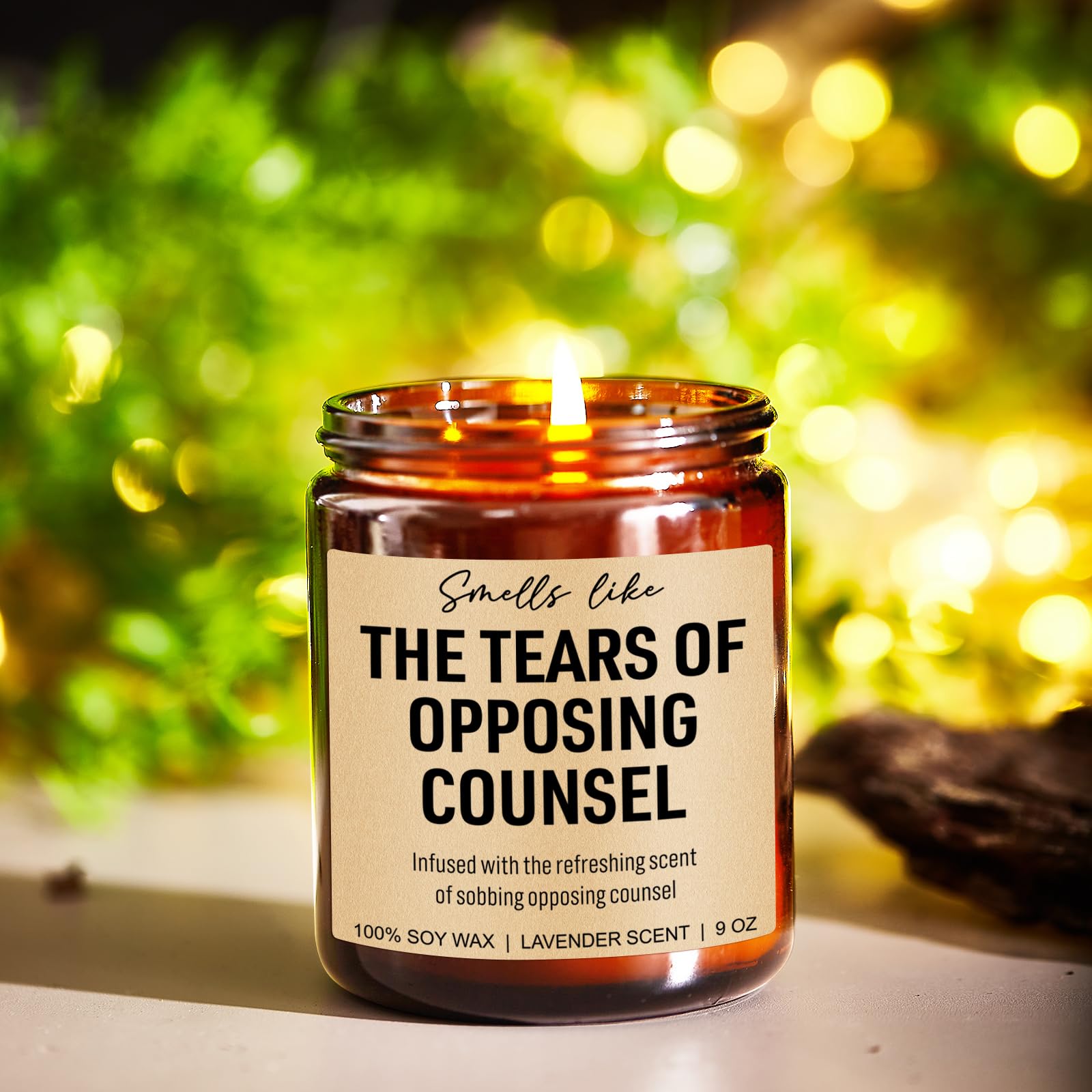 Younift Funny Lawyer Candle, Lawyer Gifts for Women, Men, Law School Gifts, Law Student Gifts, Cool Christmas Gifts for Lawyers, Future Lawyer, Attorney Gifts, Lawyer Office Gifts, Graduation