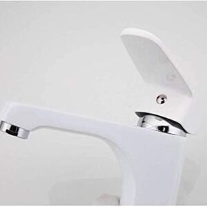 RONPOTY Kitchen Taps Kitchen Tap Modern Kitchen Faucet Bathroom Light Fixture Brass Paint Spray Lavatory Faucets Water Faucet Sink Faucet Hot and Cold Water Mixer Bath