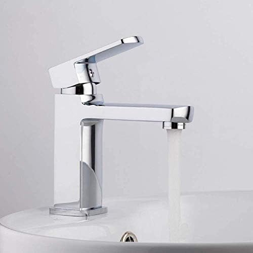 RONPOTY Kitchen Taps Kitchen Tap Kitchen Faucet New Bath Sink Taps Modern Style Bathroom Sink Faucet Hot and Cold Water Mixer Tap Single Handle