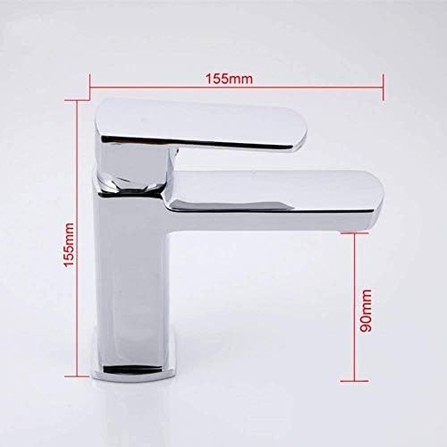 RONPOTY Kitchen Taps Kitchen Tap Kitchen Faucet New Bath Sink Taps Modern Style Bathroom Sink Faucet Hot and Cold Water Mixer Tap Single Handle