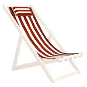 wedhapy patio chair replacement fabric 45x17 folding sling chair replacement fabric with pillowcase red and white stripes patio chair sling replacement for home beach balcony patio chair sling repl