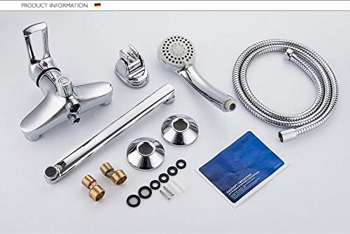 Kitchen Taps Bathtub Faucet Bathroom Chrome Plated Outlet Pipe Bath Shower Faucets Head Surface Inside Brass Bathtub Faucets