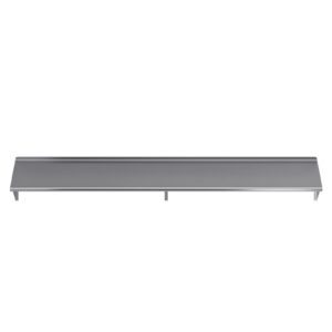 AmGood 18" X 96" Stainless Steel Wall Shelf | NSF | Garage, Laundry, Storage, Utility Room | Restaurant, Commercial Kitchen