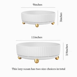 Kysren Makeup Perfume Organizer: Bathroom Vanity Countertop Rotating Storage Tray Acrylic Lazy Susan for Dresser Counter