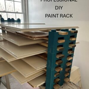 PDRS/24 - Painters Drying Rack Solution - Paint Rack - Siding - Trim - Kitchen Cabinet Doors - Doors and More! - Contractors - DIY - (24/pkg.)