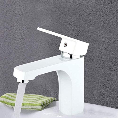 RONPOTY Kitchen Taps Kitchen Tap Modern Kitchen Faucet Bathroom Light Fixture Brass Paint Spray Lavatory Faucets Water Faucet Sink Faucet Hot and Cold Water Mixer Bath