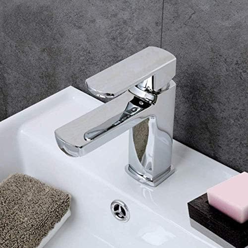 RONPOTY Kitchen Taps Kitchen Tap Kitchen Faucet New Bath Sink Taps Modern Style Bathroom Sink Faucet Hot and Cold Water Mixer Tap Single Handle