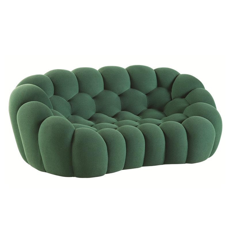 1987vroma Italian Roach Castle Bubble Sofa! Unique appearance, perfect blend of light luxury, personality and creative elements, minimalist design. (Double Seat)