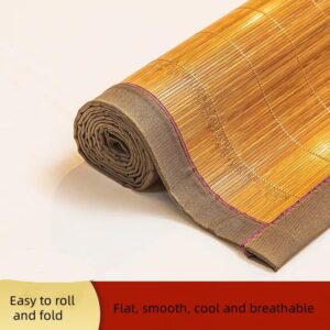 Shuanggui Bamboo-Mat-Summer-Mattress-Pad-Sleeping-Cooling-Pad-for-Bed-Size-0.6x1.8M/23x70in, liangxi006