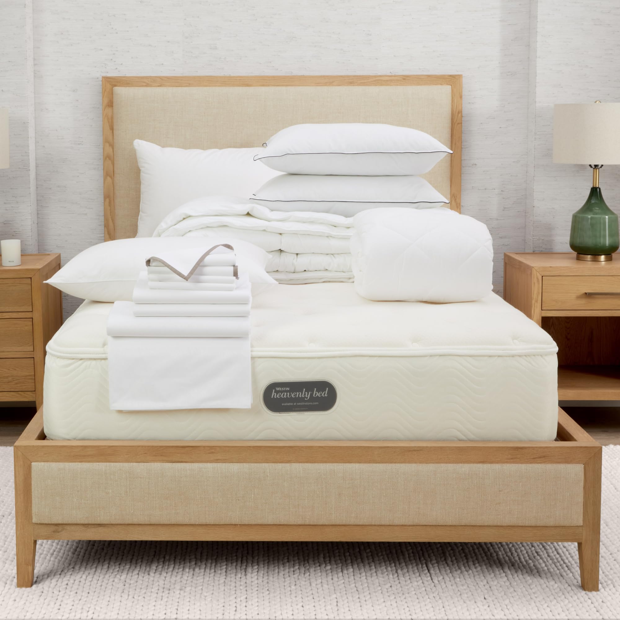 Westin Heavenly Bed - Signature Hotel Mattress of Westin Hotels - Pocket Coil & Foam Mattress - Queen Size Mattress Only