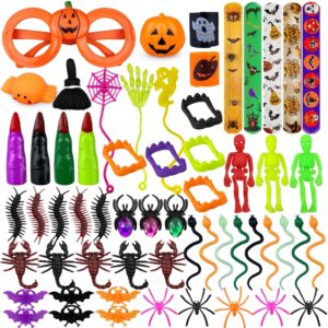 ppxmeeudc 60pcs halloween party favors bulk party favors goodie bag stuffers classroom prizes for boys and girls birthday halloween party supplies