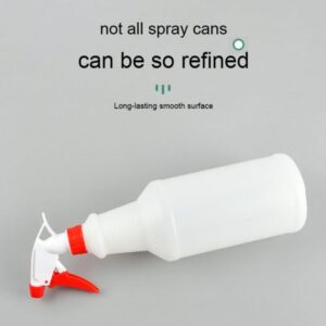 Empty Spray Bottles, Water Spray Bottles for Cleaning, 500-1000ml Refillable Sprayer Bottles, Hand Trigger Empty Spray Bottles for Gardening and Home Cleaning (red 500ml)