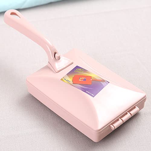 PURPLELILY Hair Collector Roller Cleaning Brush Waste Paper Chip Wiper Brush For Floor Carpet Slipping Cleaner Sweeping