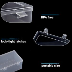 CHSZCHOMER 38 transparent plastic boxes - suitable for storing beads and small items