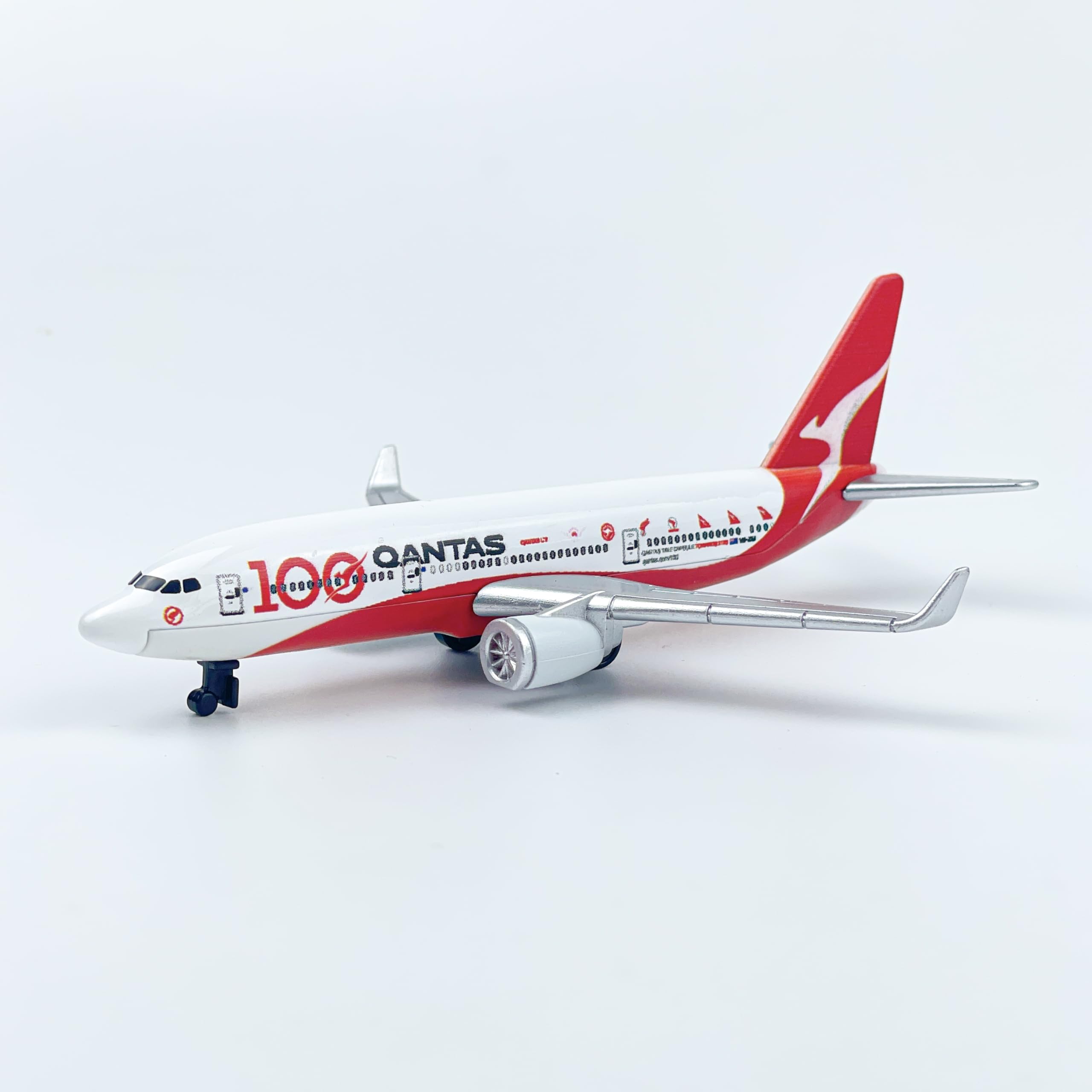 AVIAMUSE Qantas Model Airplane, Die-cast Single Planes Model Aircraft Suitable for Collection & Christmas and Display