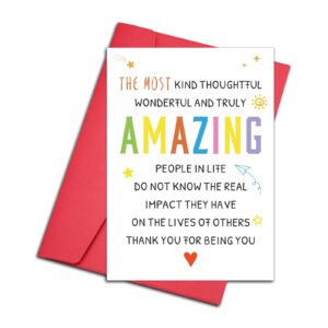 thank you card amazing gift card veterans day cards gifts for grandpa christmas gift staff custodian employee appreciation gifts customer service appreciation encouragement card stocking stfufers