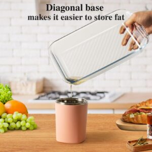 Microwave Bacon Cooker with Cover，Glass Airtight Bacon Container Keep for Refrigerator BPA Free Dishwasher and Microwave Oven Safe Refrigerator Organizers and Storage for Cheese lunchmeat Pizza Cooker