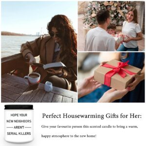 NANOOER Housewarming Gifts for Women, Fun New Home Warming Gifts, Housewarming Gift Ideas, Housewarming Gifts for Boss, Friends, Family, Natural Soy Candles