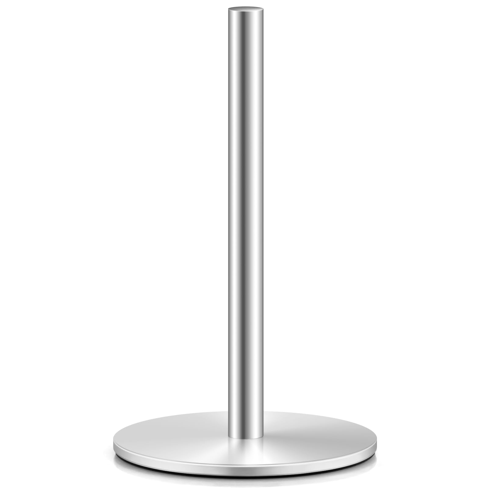 Paper Towel Holder Stainless, Countertop Paper Towel Holders, Paper Towel Stand Countertop, Kitchen Paper Towel Holders, Paper Towel Holder Stand (Silver)