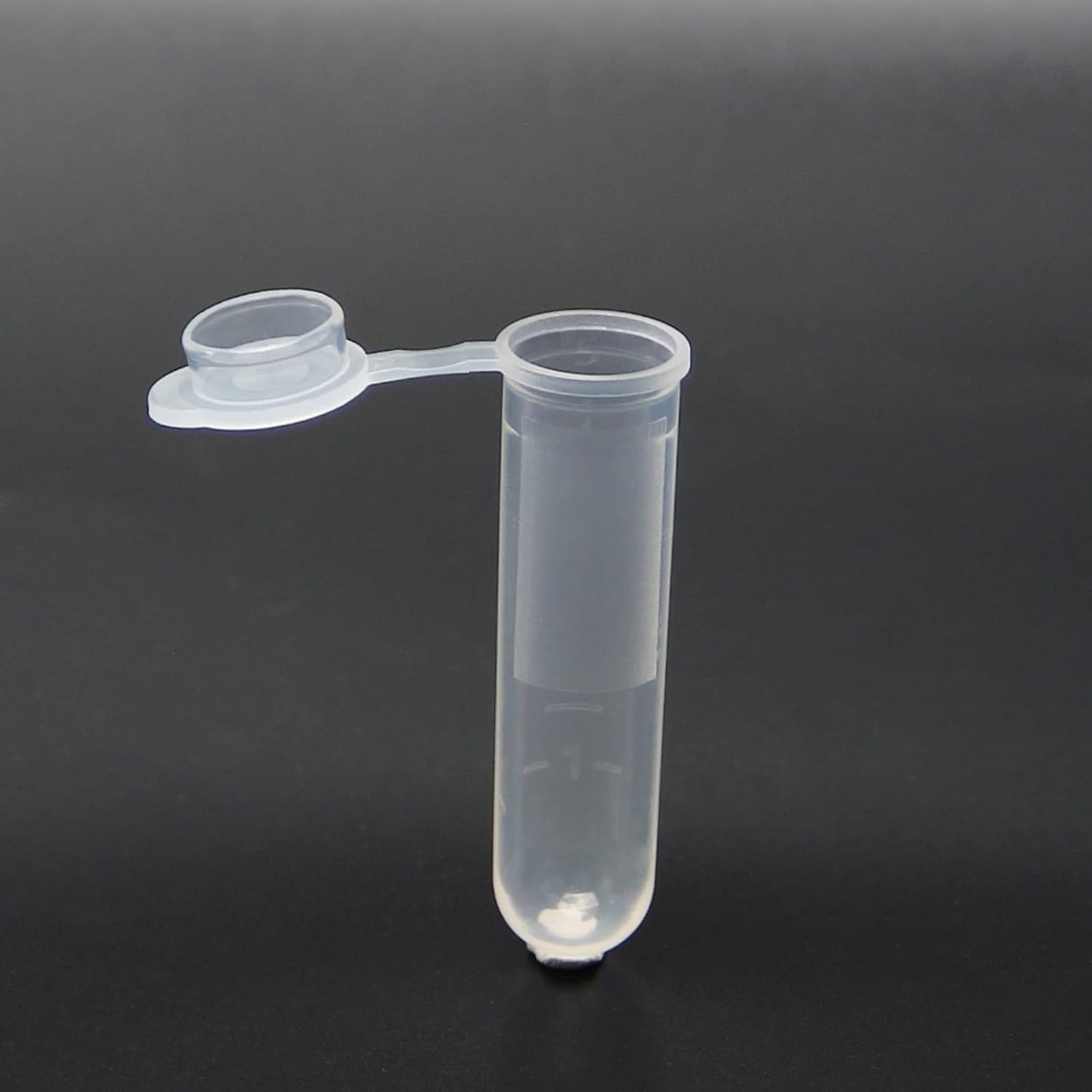 Arteya 5ml Microcentrifuge Tubes 200PCS,Centrifuge Tubes with Attached Lid, Round Bottom Transparent Micro Centrifuge Sample Bottle Vials Container for Lab,Plastic Lab Snap Tubes,Clear Graduation