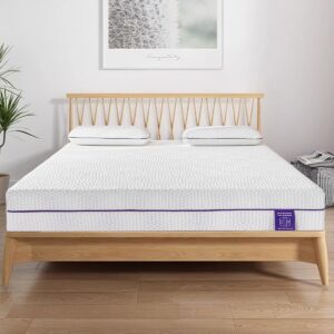 tripark 10 inch twin mattress, gel soft & firm dual sides flippable lavender sleep aid mattress for memory foam mattress, hypoallergenic bamboo charcoal, twin size bed in a box, certipur-us