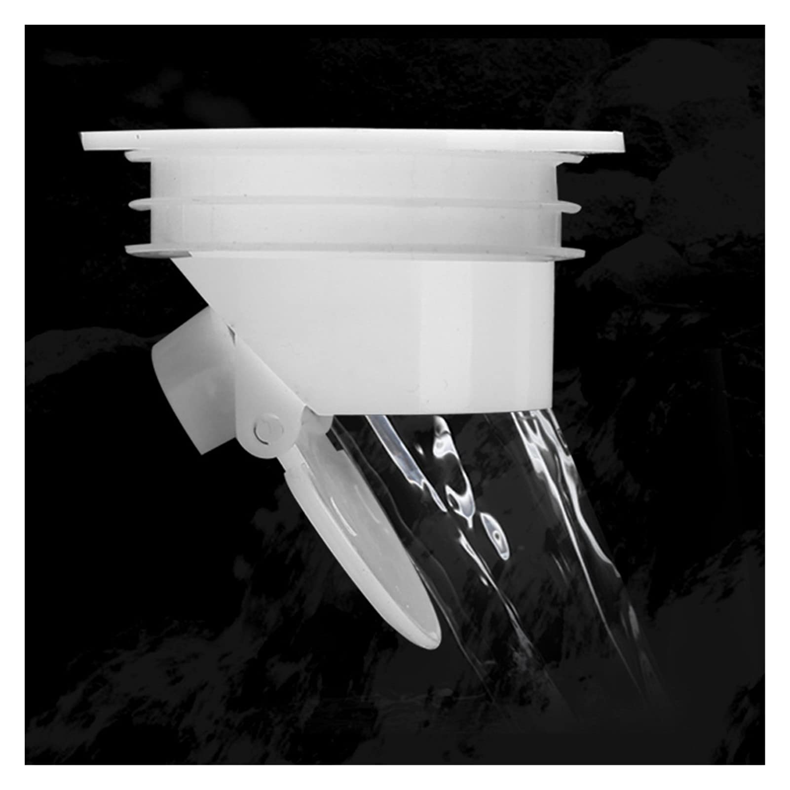 INCZPDQY Valve Anti-Smell Odor Proof Floor Deodorant Core Kitchen Sink Floor Drain Valve Odor-Resistant Trap Siphon Bathtub Plug Kitchen Drainer, White