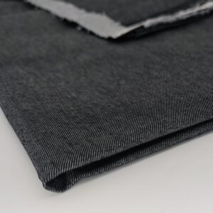 1 Yard 8 oz Gray Black Denim Fabric for Sewing, Crafting Stylish Black Denim Fabric by The Yard Jean Material Gray Black Jean Fabric (60''x36'')