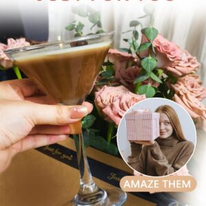 Taruzil Coffee Martini Candles Gifts for Women Men, Scented Candles Unique Gifts for Women Girl Friend Soy Wax Candles for Home, Bedroom,Coffee Bar Scented for Christmas, Birthday,Halloween