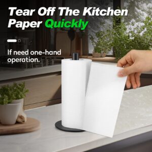 Paper Towel Holder Black, Countertop Paper Towel Holders, Countertop Kitchen Roll Holder, Kitchen Paper Towel Holders, Stand Paper Towels Holder