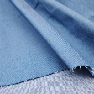 1 Yard 8 oz Sky Blue Denim Fabric for Sewing, Crafting Stylish Denim Fabric by The Yard Jean Material Sky Blue Jean Fabric (60''x36'')