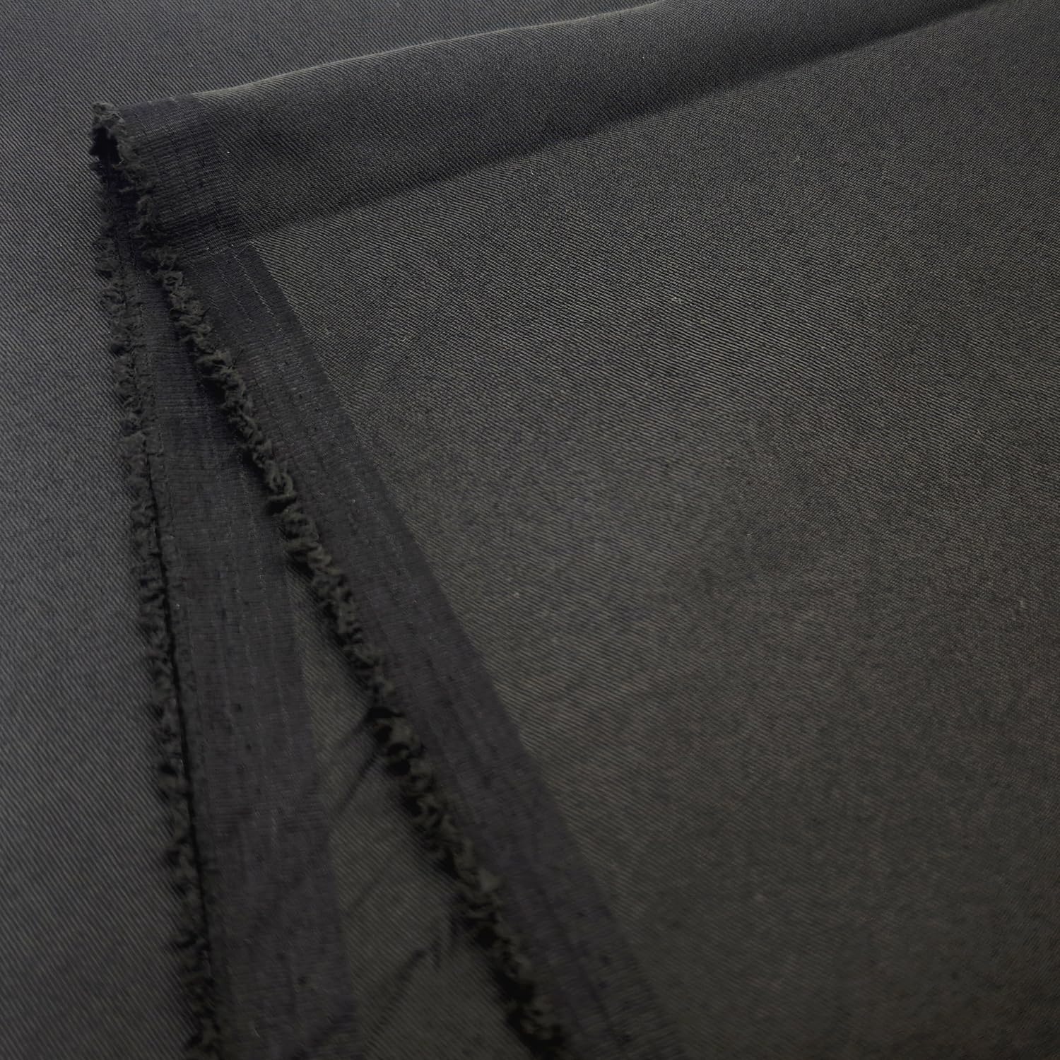 1 Yard 8 oz Black Denim Fabric for Sewing, Crafting Stylish Black Denim Fabric by The Yard Jean Material Black Jean Fabric (60''x36'')