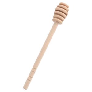 generic Wood Honey Spoon Stir Bar for Honey Jar Supplies Long Handle Mixing Stick Jam Coffee Stir Bar Good service Convenient design