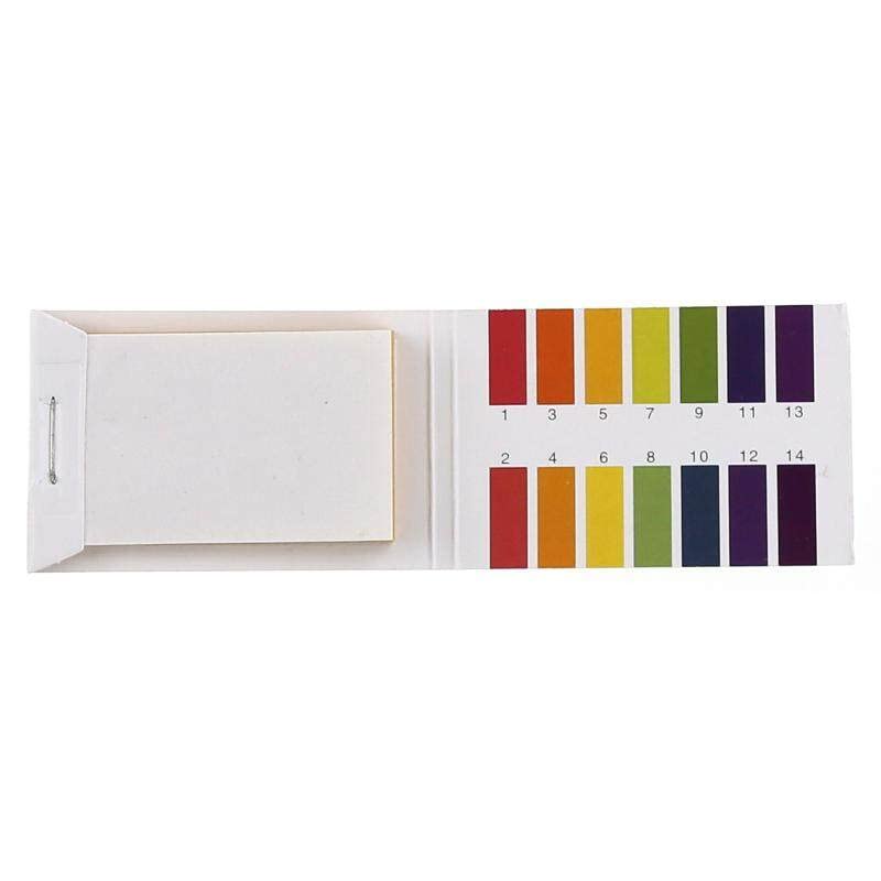 generic 80 Strips Professional 1-14 Ph Litmus Paper Ph Tester Papers Ph Meters Indicator Paper Water Cosmetics Soil Acidity Test Strips Durability