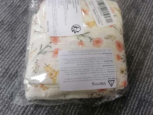 Winmany Toddler Muslin Pillowcases Baby Girl Boy Cotton Pillow Case Travel Cushion Pillow Covers with Envelope Design Cot Bed Accessories Fit for 13"x18" 14" x 19" 12"x16" Pillow (Flower+Animal)