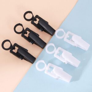 10 Pieces Hanging Laundry Hooks Clip Hanging Towel Clips Strong Clips with Hanger Hook for Curtain