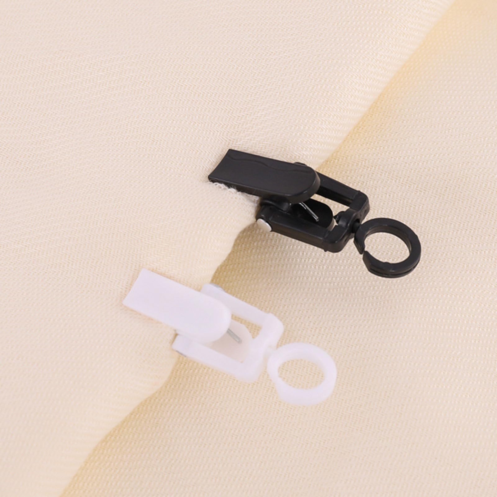 10 Pieces Hanging Laundry Hooks Clip Hanging Towel Clips Strong Clips with Hanger Hook for Curtain