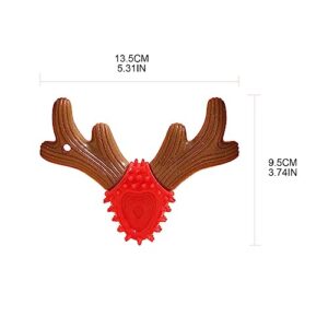 GMBYLBY Dog Chew Toy for Aggressive Chewer Shape Dogs Dental Chewing Toy Puppy Teething Bone Toy Toothbrush Pet Supply