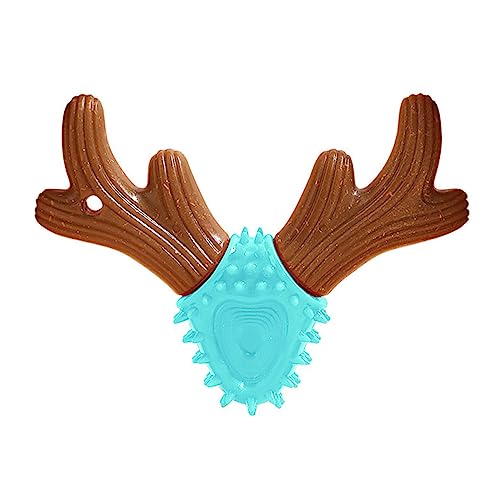 GMBYLBY Dog Chew Toy for Aggressive Chewer Shape Dogs Dental Chewing Toy Puppy Teething Bone Toy Toothbrush Pet Supply