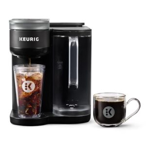 keurig k-brew+chill iced or hot single-serve k-cup coffee maker with multistream and quickchill technology, 70oz. removable reservoir