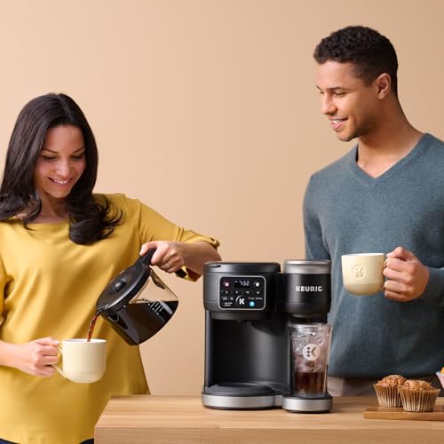 Keurig K-Duo Hot & Iced Single Serve & Carafe Coffee Maker, MultiStream Technology, 72oz Reservoir (Gen 2)