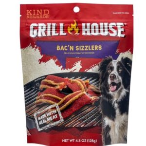 Generic Grill House Kind Rewards Dog Treats 4.5 oz (128g) Bac'N Sizzlers Flavored (Bacon)