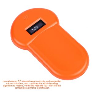 Fydun 134.2Khz LCD ISO ID Chip Animal Reader Dog Microchip Handheld Pet Scanner Applied Family