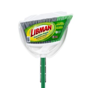 libman broom with dustpan combo set | indoor and outdoor use | pet hair broom | 11" wide broom | 10.25" wide dustpan | 1 broom | 1 dustpan | 49” long handle | sweeping set