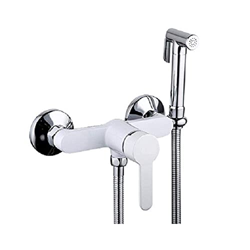 NBAAYIK Toilet Bidet Sprayer Bidets Brass Bathroom Shower Tap Bidet Toilet Sprayer Bidet Washer Mixer Shower Toilet Faucet 3 Stable Interface (1)