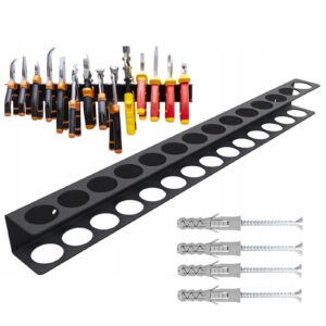 lafande screwdriver organizer, plier organizer, wall mount garage organizer for screwdriver, plier, shears, wall mounted holder for workshop hand tool, shop organizer and storage