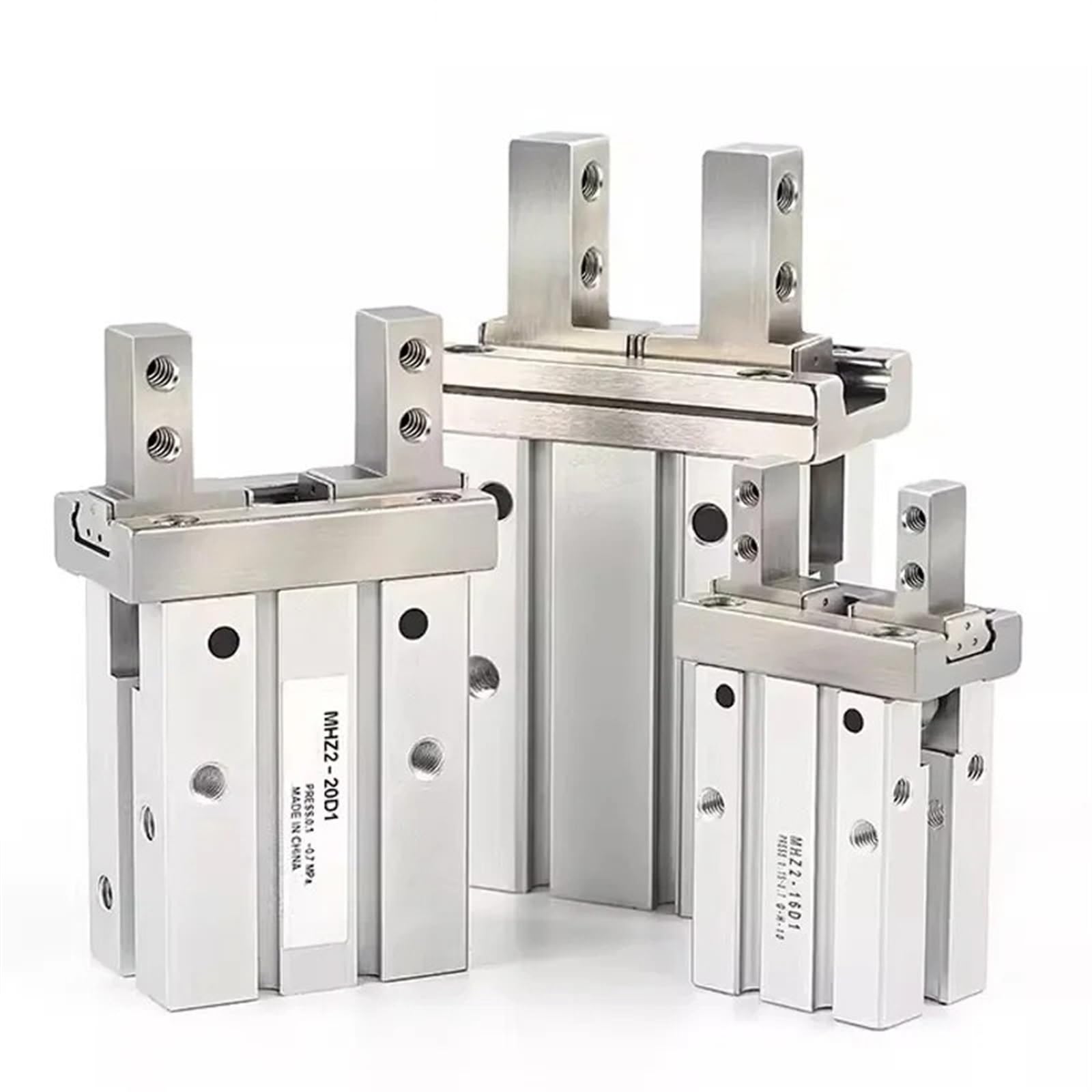 Pneumatic Finger Air Gripper Cylinder MHZL2-10D MHZ2-16D 6D 20D 25D 32D 40D Clamps Finger Cylinders 1Pcs(MHZ2-20D)