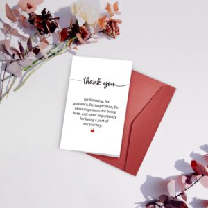 SuperShunhu Funny Thank You Card for Friends Family, Boss’s Day Card for Boss Manager, Lovely Appreciation Card for Teacher Mentor