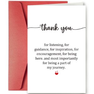 supershunhu funny thank you card for friends family, boss’s day card for boss manager, lovely appreciation card for teacher mentor