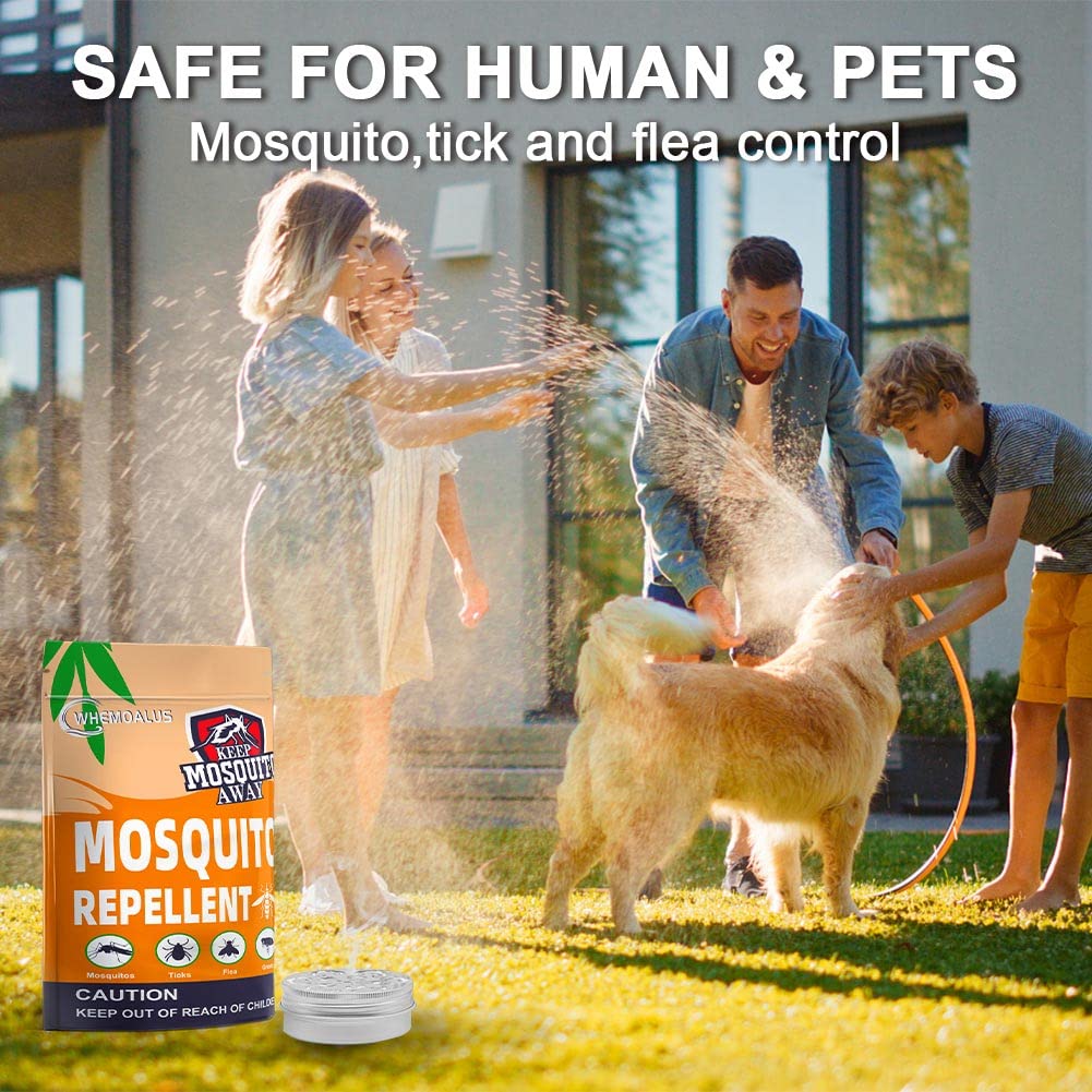 Xoccoiaf Mosquito Repellent Outdoor,Made with Natural Ingredients, Powerful Mosquito Deterrent Indoors, Mosquito Control for Kids and Adults,Mosquito Repeller for Patio,Yard,Camping,Travel 2-Pack