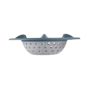 Clorox KeptClean Smart Waterflow Sink Strainer, Steel Blue